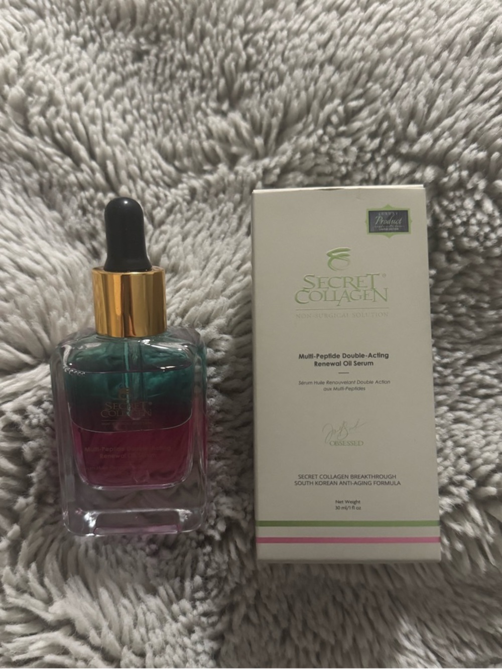 SecretCollagen Multi-Peptide Double-Acting Renewal Oil Serum - Picture 2 of 2